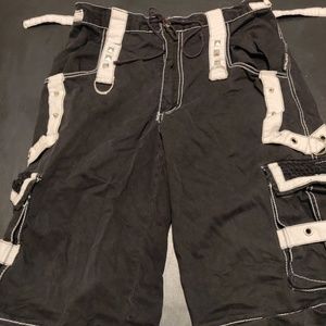 Black Gothic Tripp NYC Zip Off Pants SHORTS ONLY!